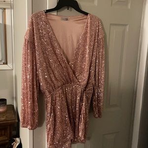 Sequin romper